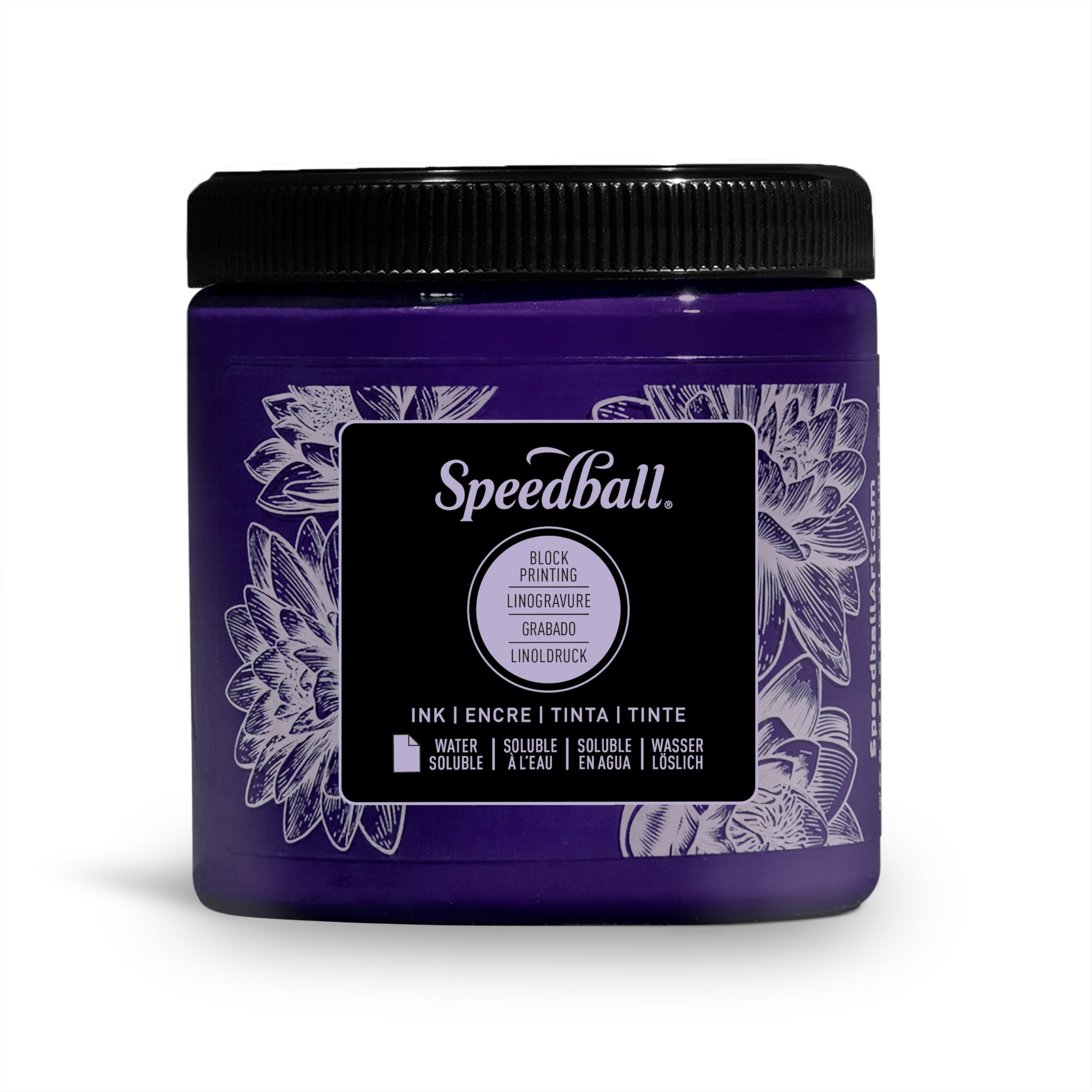 Amazon.com: Speedball 3808 Water Soluble Block Printing Ink – Bold